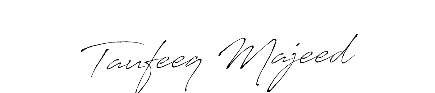 Also we have Taufeeq Majeed name is the best signature style. Create professional handwritten signature collection using Antro_Vectra autograph style. Taufeeq Majeed signature style 6 images and pictures png