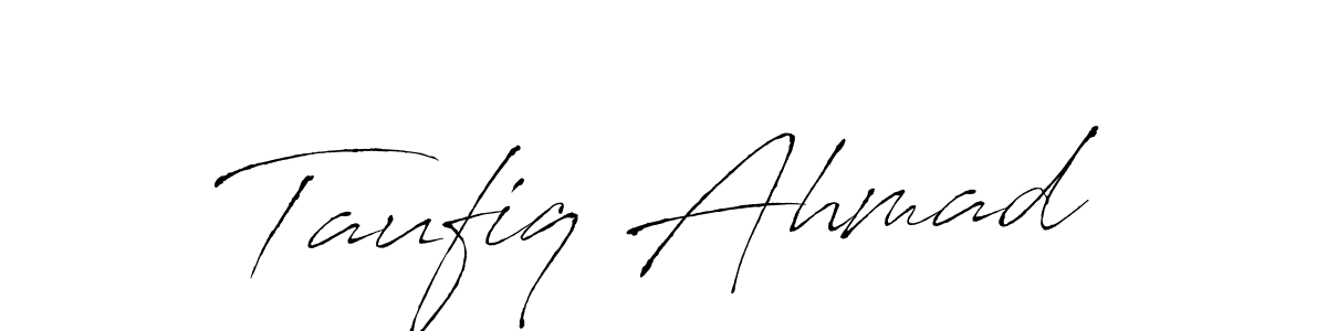 This is the best signature style for the Taufiq Ahmad name. Also you like these signature font (Antro_Vectra). Mix name signature. Taufiq Ahmad signature style 6 images and pictures png