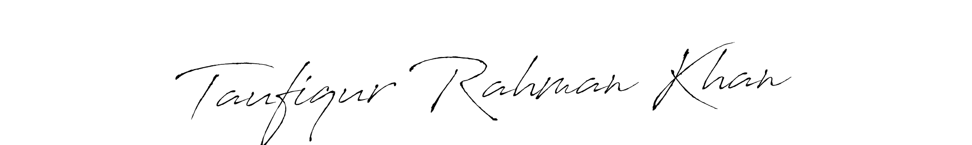 Make a beautiful signature design for name Taufiqur Rahman Khan. Use this online signature maker to create a handwritten signature for free. Taufiqur Rahman Khan signature style 6 images and pictures png