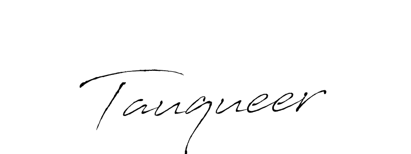 Antro_Vectra is a professional signature style that is perfect for those who want to add a touch of class to their signature. It is also a great choice for those who want to make their signature more unique. Get Tauqueer name to fancy signature for free. Tauqueer signature style 6 images and pictures png