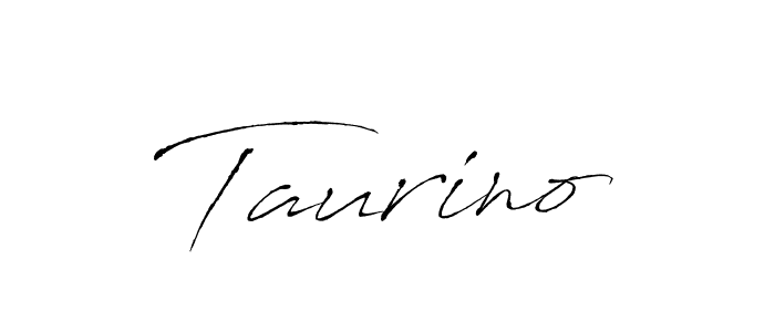 Make a beautiful signature design for name Taurino. With this signature (Antro_Vectra) style, you can create a handwritten signature for free. Taurino signature style 6 images and pictures png