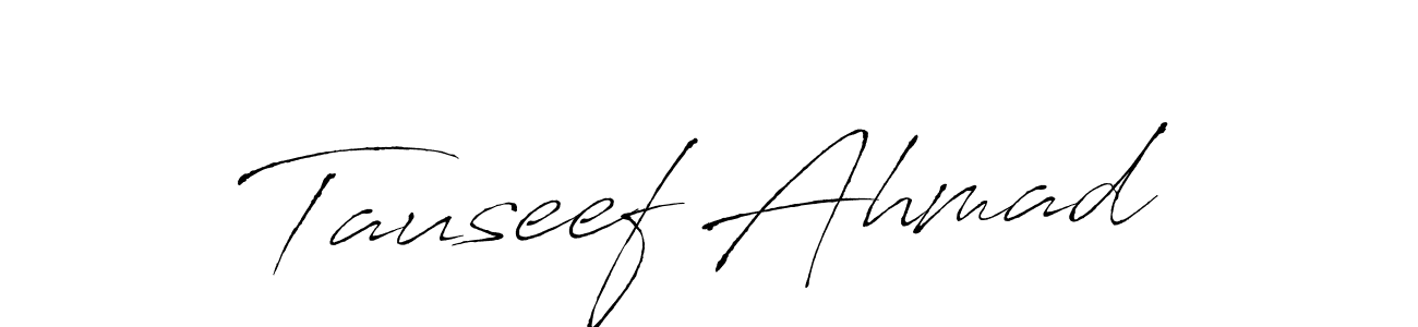 Similarly Antro_Vectra is the best handwritten signature design. Signature creator online .You can use it as an online autograph creator for name Tauseef Ahmad. Tauseef Ahmad signature style 6 images and pictures png