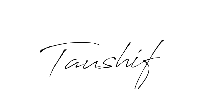 Make a beautiful signature design for name Taushif. With this signature (Antro_Vectra) style, you can create a handwritten signature for free. Taushif signature style 6 images and pictures png