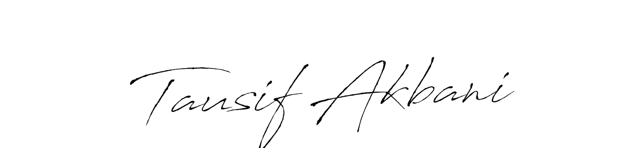 This is the best signature style for the Tausif Akbani name. Also you like these signature font (Antro_Vectra). Mix name signature. Tausif Akbani signature style 6 images and pictures png