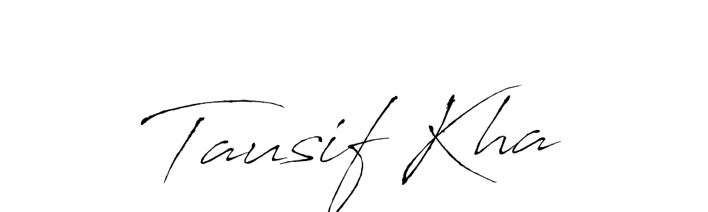 How to Draw Tausif Kha signature style? Antro_Vectra is a latest design signature styles for name Tausif Kha. Tausif Kha signature style 6 images and pictures png