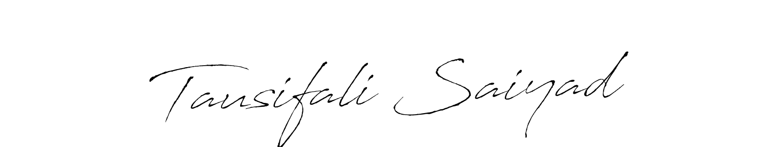 Make a beautiful signature design for name Tausifali Saiyad. Use this online signature maker to create a handwritten signature for free. Tausifali Saiyad signature style 6 images and pictures png