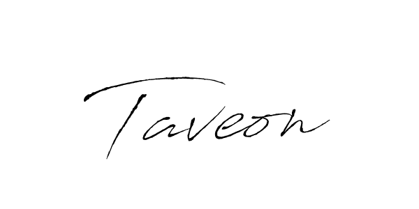 Also we have Taveon name is the best signature style. Create professional handwritten signature collection using Antro_Vectra autograph style. Taveon signature style 6 images and pictures png