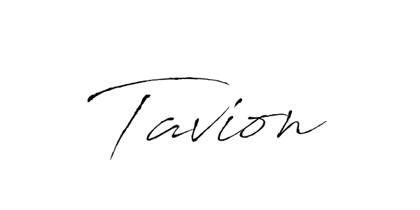 Make a beautiful signature design for name Tavion. Use this online signature maker to create a handwritten signature for free. Tavion signature style 6 images and pictures png