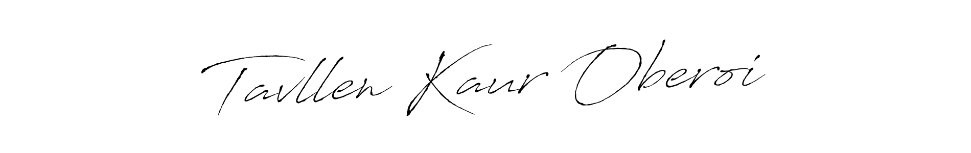 Also we have Tavllen Kaur Oberoi name is the best signature style. Create professional handwritten signature collection using Antro_Vectra autograph style. Tavllen Kaur Oberoi signature style 6 images and pictures png