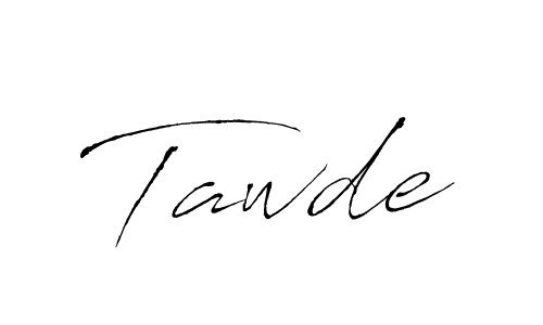 Also You can easily find your signature by using the search form. We will create Tawde name handwritten signature images for you free of cost using Antro_Vectra sign style. Tawde signature style 6 images and pictures png