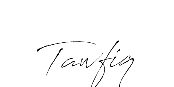 How to make Tawfiq name signature. Use Antro_Vectra style for creating short signs online. This is the latest handwritten sign. Tawfiq signature style 6 images and pictures png