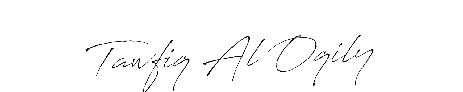 Also we have Tawfiq Al Oqily name is the best signature style. Create professional handwritten signature collection using Antro_Vectra autograph style. Tawfiq Al Oqily signature style 6 images and pictures png