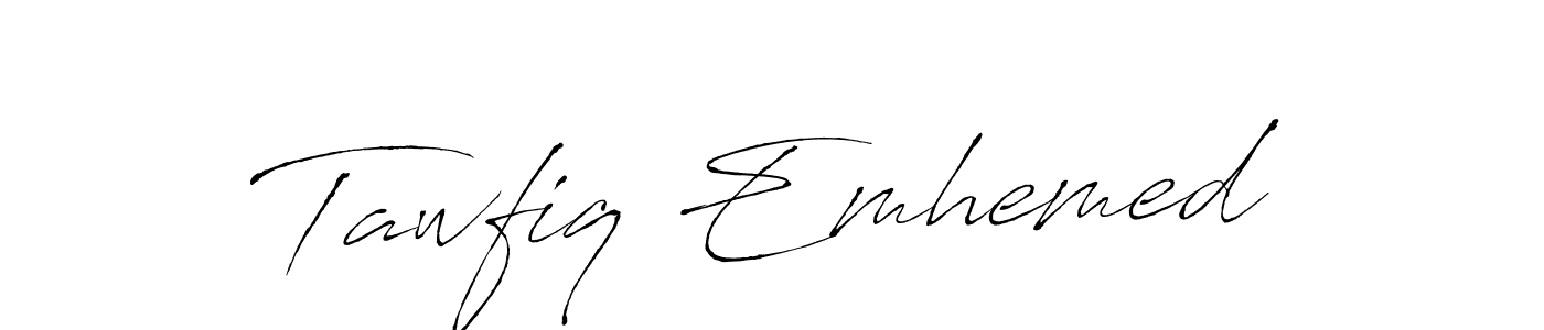 Here are the top 10 professional signature styles for the name Tawfiq Emhemed. These are the best autograph styles you can use for your name. Tawfiq Emhemed signature style 6 images and pictures png