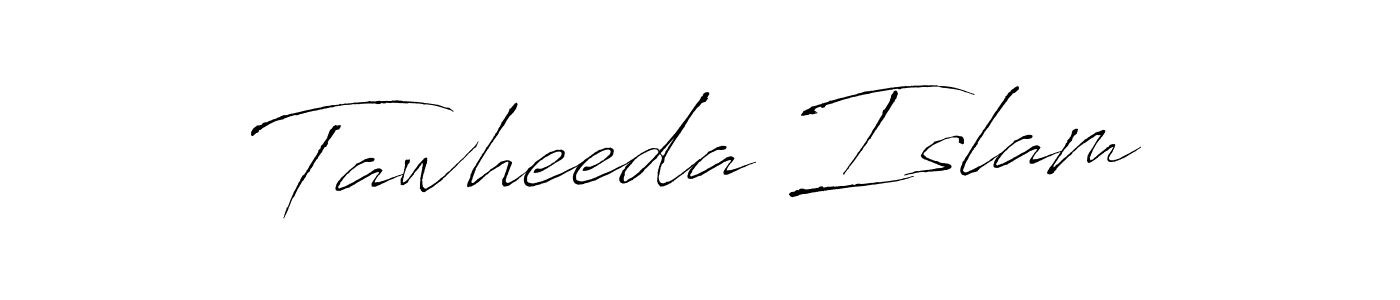 Use a signature maker to create a handwritten signature online. With this signature software, you can design (Antro_Vectra) your own signature for name Tawheeda Islam. Tawheeda Islam signature style 6 images and pictures png