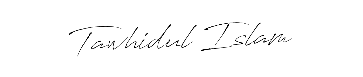 Also You can easily find your signature by using the search form. We will create Tawhidul Islam name handwritten signature images for you free of cost using Antro_Vectra sign style. Tawhidul Islam signature style 6 images and pictures png