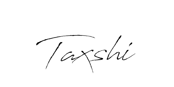 Use a signature maker to create a handwritten signature online. With this signature software, you can design (Antro_Vectra) your own signature for name Taxshi. Taxshi signature style 6 images and pictures png