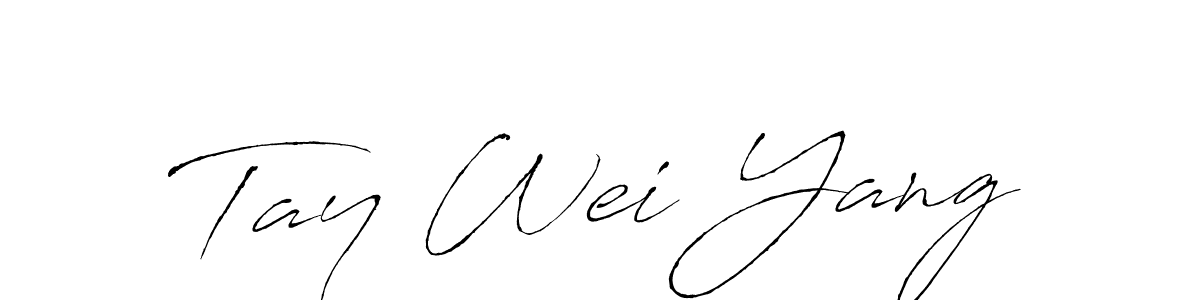 if you are searching for the best signature style for your name Tay Wei Yang. so please give up your signature search. here we have designed multiple signature styles  using Antro_Vectra. Tay Wei Yang signature style 6 images and pictures png