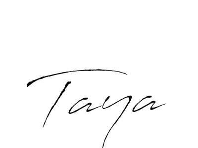How to make Taya name signature. Use Antro_Vectra style for creating short signs online. This is the latest handwritten sign. Taya signature style 6 images and pictures png