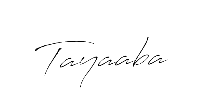 You should practise on your own different ways (Antro_Vectra) to write your name (Tayaaba) in signature. don't let someone else do it for you. Tayaaba signature style 6 images and pictures png