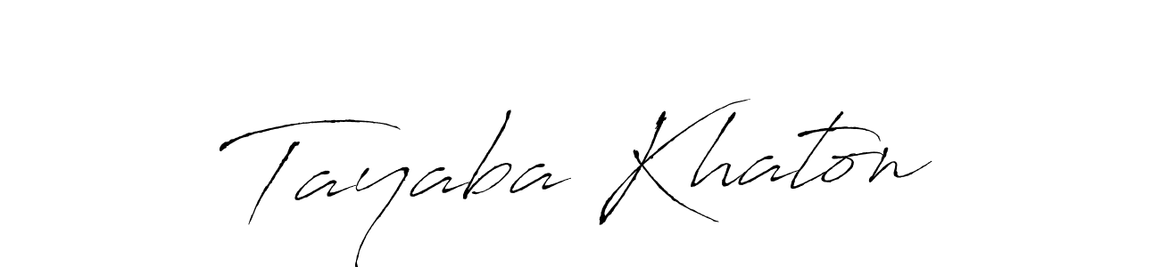 Use a signature maker to create a handwritten signature online. With this signature software, you can design (Antro_Vectra) your own signature for name Tayaba Khaton. Tayaba Khaton signature style 6 images and pictures png