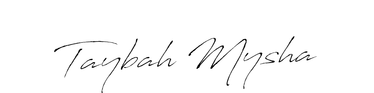 You should practise on your own different ways (Antro_Vectra) to write your name (Taybah Mysha) in signature. don't let someone else do it for you. Taybah Mysha signature style 6 images and pictures png