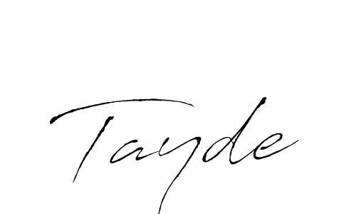 It looks lik you need a new signature style for name Tayde. Design unique handwritten (Antro_Vectra) signature with our free signature maker in just a few clicks. Tayde signature style 6 images and pictures png