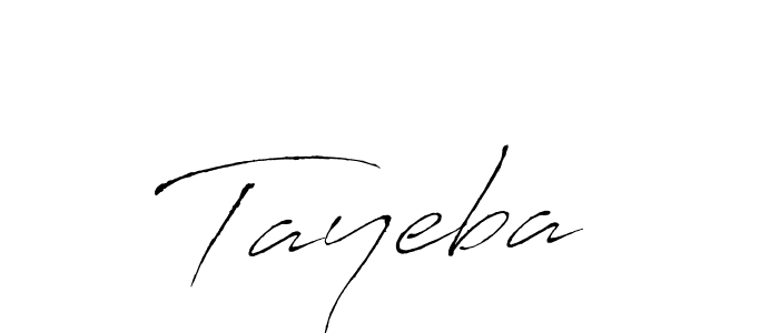 Once you've used our free online signature maker to create your best signature Antro_Vectra style, it's time to enjoy all of the benefits that Tayeba  name signing documents. Tayeba  signature style 6 images and pictures png