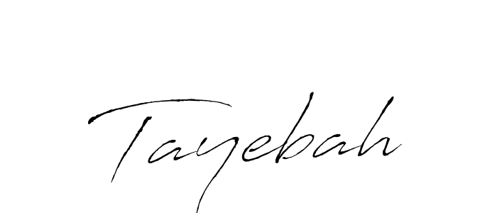 Also we have Tayebah name is the best signature style. Create professional handwritten signature collection using Antro_Vectra autograph style. Tayebah signature style 6 images and pictures png