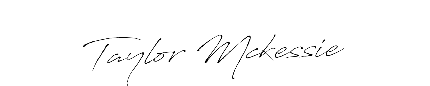 How to make Taylor Mckessie name signature. Use Antro_Vectra style for creating short signs online. This is the latest handwritten sign. Taylor Mckessie signature style 6 images and pictures png