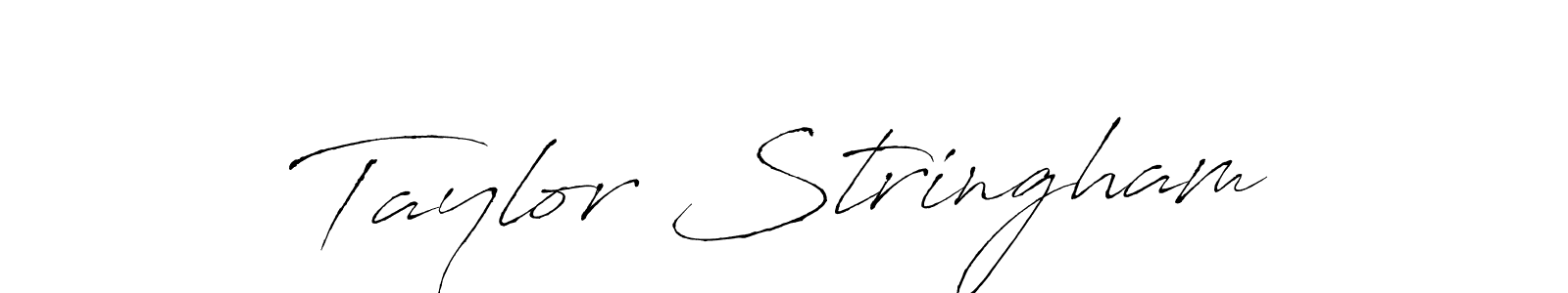 How to make Taylor Stringham name signature. Use Antro_Vectra style for creating short signs online. This is the latest handwritten sign. Taylor Stringham signature style 6 images and pictures png