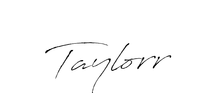 Taylorr stylish signature style. Best Handwritten Sign (Antro_Vectra) for my name. Handwritten Signature Collection Ideas for my name Taylorr. Taylorr signature style 6 images and pictures png