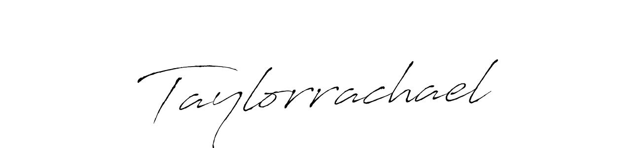 Create a beautiful signature design for name Taylorrachael. With this signature (Antro_Vectra) fonts, you can make a handwritten signature for free. Taylorrachael signature style 6 images and pictures png