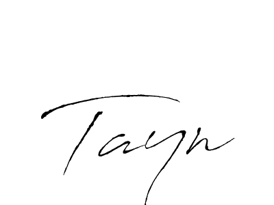 Create a beautiful signature design for name Tayn. With this signature (Antro_Vectra) fonts, you can make a handwritten signature for free. Tayn signature style 6 images and pictures png