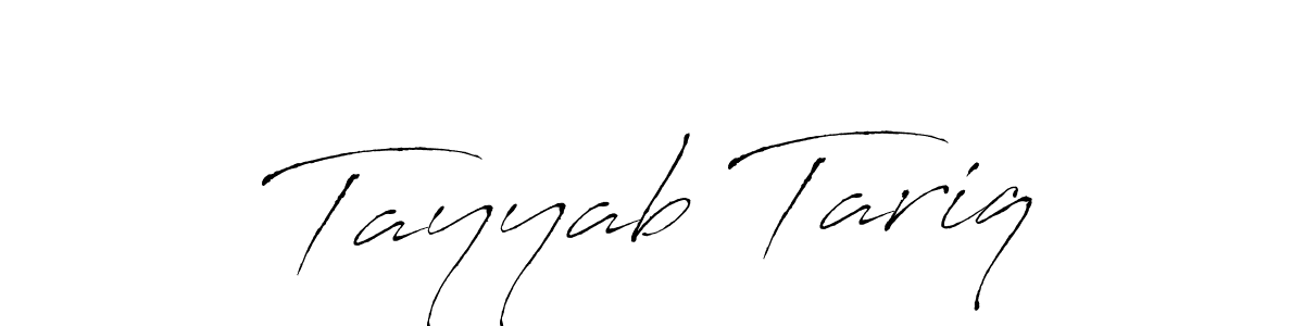 The best way (Antro_Vectra) to make a short signature is to pick only two or three words in your name. The name Tayyab Tariq include a total of six letters. For converting this name. Tayyab Tariq signature style 6 images and pictures png