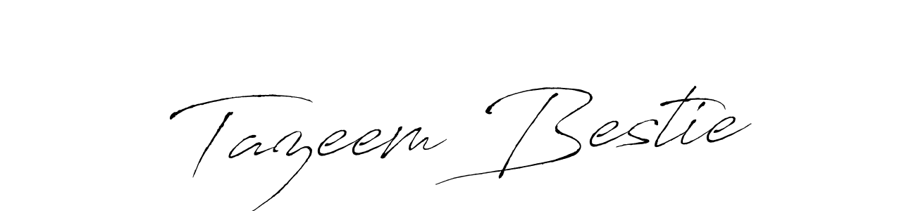 It looks lik you need a new signature style for name Tazeem Bestie. Design unique handwritten (Antro_Vectra) signature with our free signature maker in just a few clicks. Tazeem Bestie signature style 6 images and pictures png