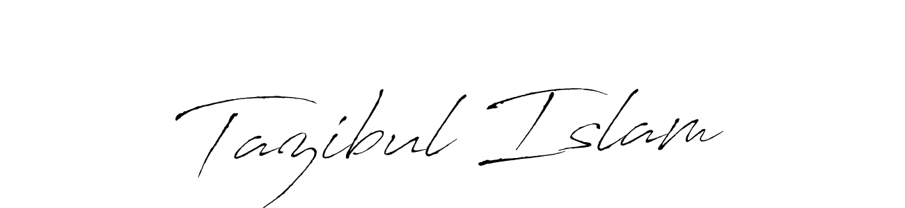 Tazibul Islam stylish signature style. Best Handwritten Sign (Antro_Vectra) for my name. Handwritten Signature Collection Ideas for my name Tazibul Islam. Tazibul Islam signature style 6 images and pictures png