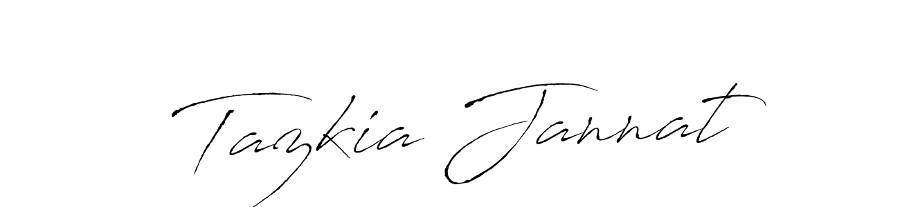 Antro_Vectra is a professional signature style that is perfect for those who want to add a touch of class to their signature. It is also a great choice for those who want to make their signature more unique. Get Tazkia Jannat name to fancy signature for free. Tazkia Jannat signature style 6 images and pictures png