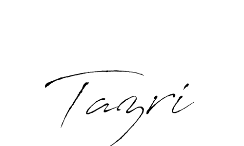 How to make Tazri name signature. Use Antro_Vectra style for creating short signs online. This is the latest handwritten sign. Tazri signature style 6 images and pictures png