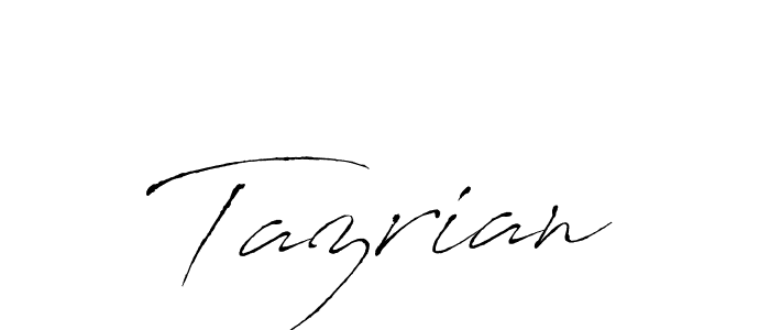 You can use this online signature creator to create a handwritten signature for the name Tazrian. This is the best online autograph maker. Tazrian signature style 6 images and pictures png