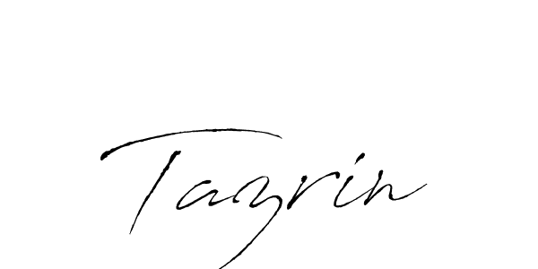 How to make Tazrin signature? Antro_Vectra is a professional autograph style. Create handwritten signature for Tazrin name. Tazrin signature style 6 images and pictures png
