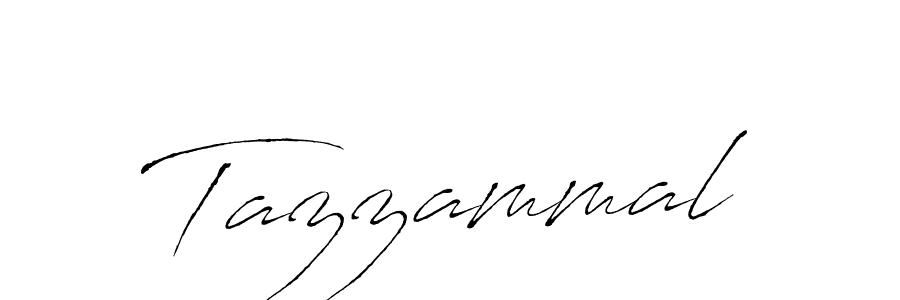 Use a signature maker to create a handwritten signature online. With this signature software, you can design (Antro_Vectra) your own signature for name Tazzammal. Tazzammal signature style 6 images and pictures png