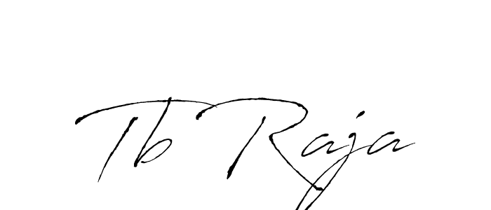 Also we have Tb Raja name is the best signature style. Create professional handwritten signature collection using Antro_Vectra autograph style. Tb Raja signature style 6 images and pictures png