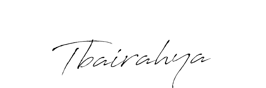 Also we have Tbairahya name is the best signature style. Create professional handwritten signature collection using Antro_Vectra autograph style. Tbairahya signature style 6 images and pictures png