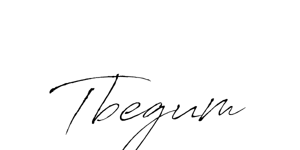 Design your own signature with our free online signature maker. With this signature software, you can create a handwritten (Antro_Vectra) signature for name Tbegum. Tbegum signature style 6 images and pictures png