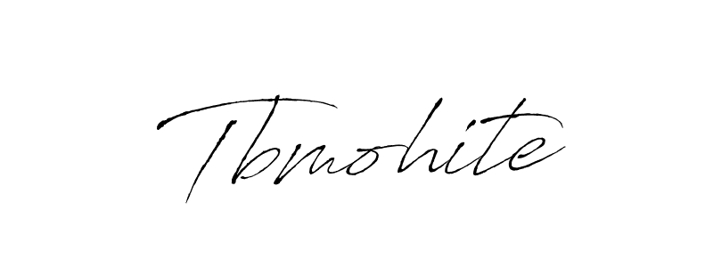 Create a beautiful signature design for name Tbmohite. With this signature (Antro_Vectra) fonts, you can make a handwritten signature for free. Tbmohite signature style 6 images and pictures png