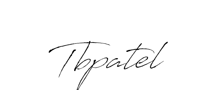 Also You can easily find your signature by using the search form. We will create Tbpatel name handwritten signature images for you free of cost using Antro_Vectra sign style. Tbpatel signature style 6 images and pictures png