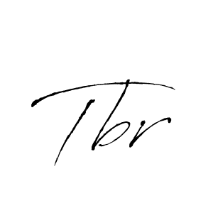 Design your own signature with our free online signature maker. With this signature software, you can create a handwritten (Antro_Vectra) signature for name Tbr. Tbr signature style 6 images and pictures png