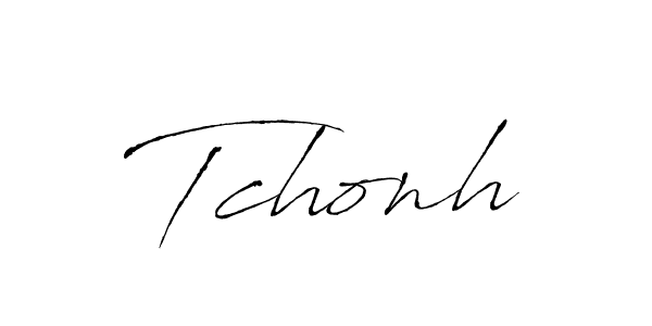 How to make Tchonh signature? Antro_Vectra is a professional autograph style. Create handwritten signature for Tchonh name. Tchonh signature style 6 images and pictures png