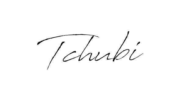 How to make Tchubi signature? Antro_Vectra is a professional autograph style. Create handwritten signature for Tchubi name. Tchubi signature style 6 images and pictures png