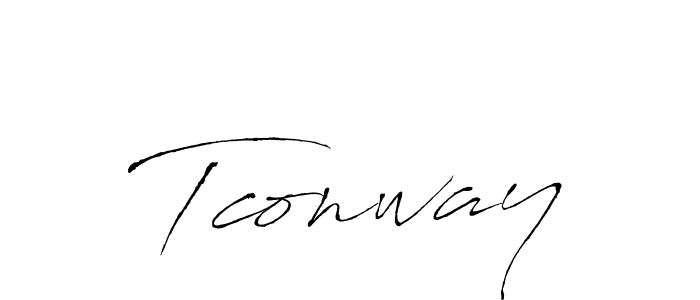 It looks lik you need a new signature style for name Tconway. Design unique handwritten (Antro_Vectra) signature with our free signature maker in just a few clicks. Tconway signature style 6 images and pictures png